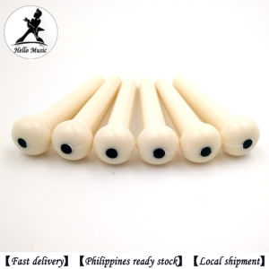 Musical instrument accessories guitar tail pins fixed string tapered string posts plastic acoustic guitar bridge pins