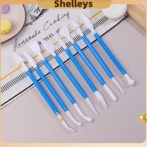 [Shelleys] 8 cái bộ Đất Sét mô hình công cụ nhựa sáp khắc gốm công cụ khắc điêu khắc Shaper Polymer đất sét điêu khắc Bộ