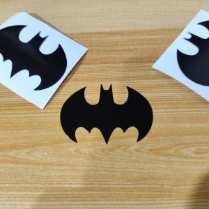 Batman Sticker Motor Helmet Car Sticker Tumbler Vinyl Decals Sticker for Motorcycle Waterproof 2pcs