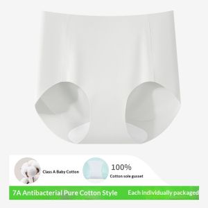 Taidu 7A Kháng Khuẩn Tinh Khiết Cotton Cao Eo đồ lót không đường may Cho Phụ Nữ Thoáng Khí Và Tạo Hình Với Mềm Mại vải dệt kim