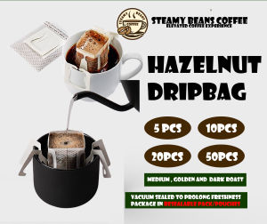 Hazelnut In Drip Bags Flavored Coffee Beans And Ground Coffee