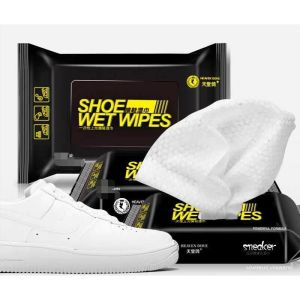 Shoes Cleaner Wipes Sport Shoe Cleaning Wet Cloth Travel Portable Sneakers Cleaning Wipes