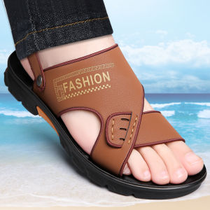 PAMATE Sandal Pria Trendy Berkualitas Nyaman Di Kaki Dan Anti Slip Cocok Untuk Dipakai Sehari Hari