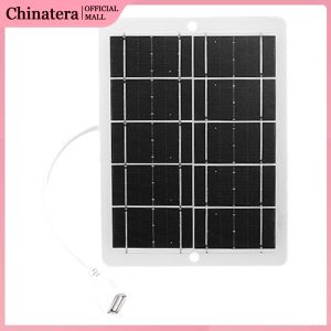 3W/6W/10W Lightweight Solar Charger with Carabiners for Outdoor Travel Emergency