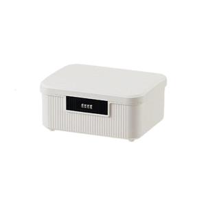 Confidential File Storage Box With Customizable 4 Digit Code 9L Capacity ABS Locking Container For Home Office