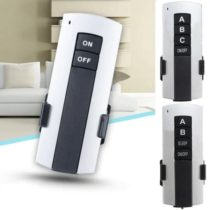 【New Arrivals】 1/2/3 Ways On/off 200v-240v Wireless Lamp Remote Control ...