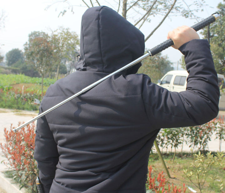 OneMeter Solid Expandable Baton Swing Stick Stick Legal Tactical Stick