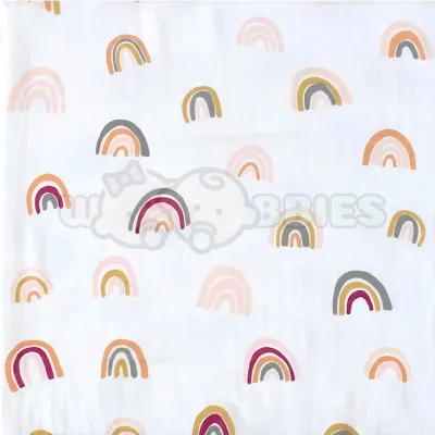 Woobbies Newborn Infant Baby Muslin Napkin Soft Cloth Blanket - 70X70cm Animal Print Hooded Towel Baby Personal Care Washcloths & Towels Baby Matting