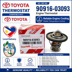 Toyota Thermostat for Innova Vios Yariz FortunerHilux (90916-03093) Genuine Parts