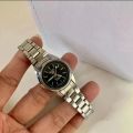 Seiko 5 21 Jewels Hand Movement All Gold Stainless Steel Watch Watch for men(Silver). 