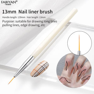 Nail Art Liner Brush Set French Stripe 3D Nail Tips Line Stripes DIY Drawing Pen UV Gel Brushes Painting Pen Nail Art Tools