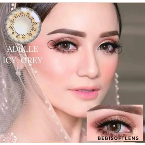 (Bisa COD) Softlens BESAR ADELLE 16MM Softlens Normal  Softlens Blue Minus  Softlens Hitam Minus  Softlens Terlaris Living Color By Irislab / BB