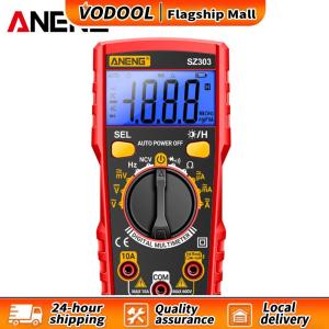 มัลติมิเตอร์ดิจิตอล 1999 ค่าความละเอียดสูง วัดแรงดันไฟฟ้า AC/DC กระแสไฟฟ้า โอห์ม Hz NCV ขนาดกะทัดรัด ใช้งานง่ายสำหรับช่างไฟฟ้า