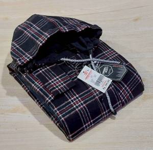 MARS- KEMEJA FLANEL HOODIE PRIA LENGAN PANJANG / FLANEL HOODIE KUPLUK / FLANNEL COWO DISTRO BEST QUALITY