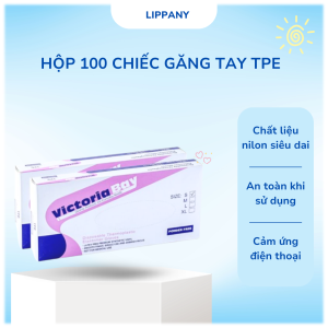 Hộp 100 Găng Tay TPE Siêu Dai Không Thấm Nước Cao Cấp - An Toàn Thận Dụng Phù Hợp Mọi Trường Hợp