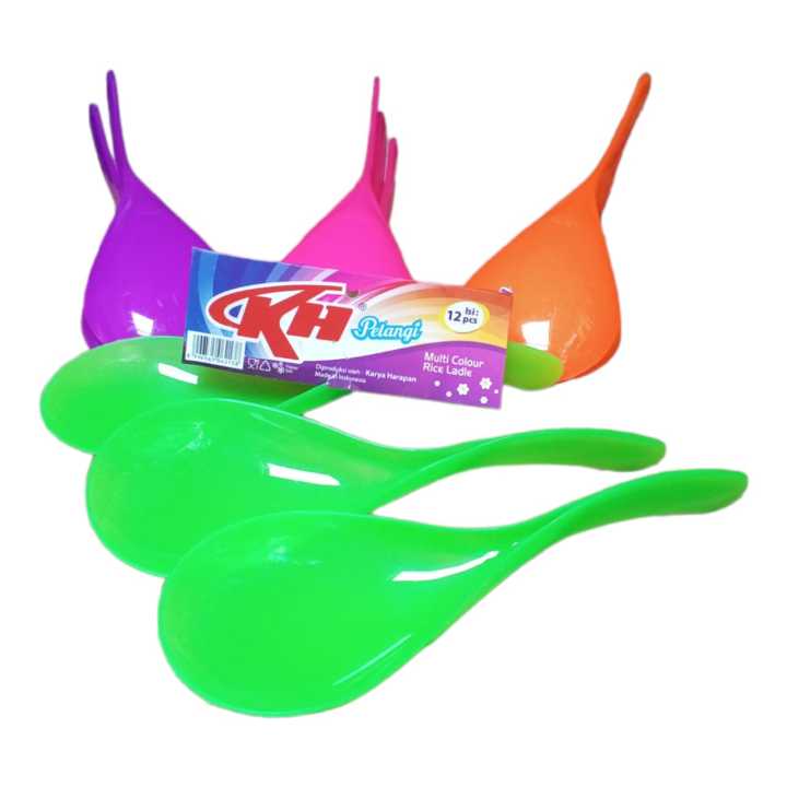 Centong Nasi Pelangi Murah Meriah