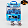 ไฟหน้ารถยนต์12V H4 H7 H11100W,ไฟซีนอนฮาโลเจนHODรถยนต์สีขาว6000Kจำนวน 2ชิ้น. 