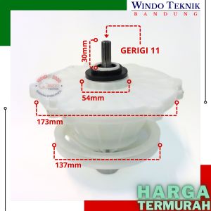 GEARBOX MESIN CUCI LG | GEAR BOX LG | GEAR BOS MESIN CUCI 2 TABUNG LG | PEMUTAR MESIN CUCI LG