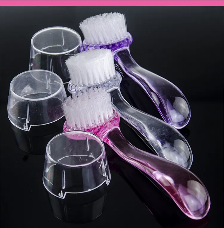 TIKA Nail Art Glitter Brush - UV Gel Dust Cleaner & Powder Remover For Manicure