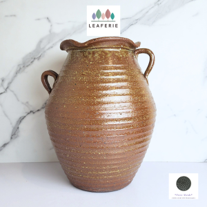 The Leaferie Amadi Big plant pots. Ceramic flowerpot . flowerpots . flower pot . planter . planters