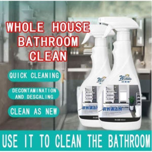 Tile & Surface Decontamination Spray 500ml - Quick-Fix Multi-Surface Cleaner for Bathroom & Kitchen