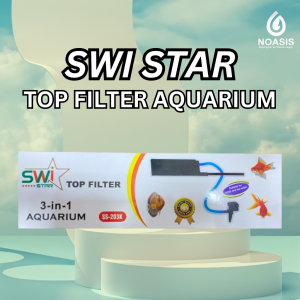 SWI STAR Top Filter Box Aquarium 3 in 1 SS - 203 K SS203K Akuarium Aquascape