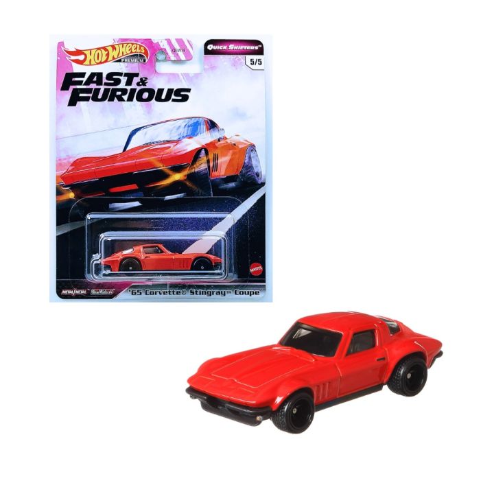 HOT WHEELS PREMIUM Fast & Furious 65 Corvette Stingray Coupé Shifters