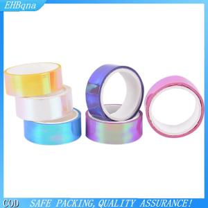 [COD] 5m Rhythmic Gymnastics Decoration Holographic Prismatic Glitter Tape Hoops Stick