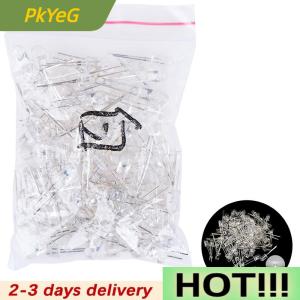 PkYeG 100pcs 5mm LED Assorted Kit White Green Red Blue Yellow Light Emitting Diode