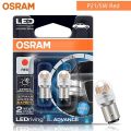 Đèn hậu (phanh, stop) Led Osram S25 P21/5 - Bảo hành 2 năm. 