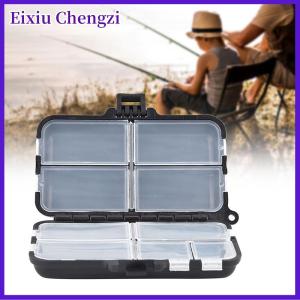 Eixiu Hộp đựng đồ câu cá hai lớp có thể tháo rời Hộp đựng mồi câu cá Hộp đựng mồi câu cá Phụ Kiện Câu Cá