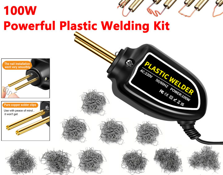 100W Soldering Iron Plastic Welding Machine Plastic Bumper Soldering