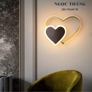 Đèn Led treo tường ốp tường trang trí phòng khách phòng ngủ cầu thang Led 8W 3 chế độ màu GT3015 Ngọc Thắng