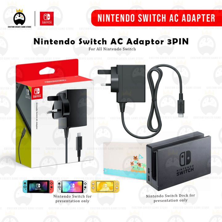 Switch Lite 15v A Charger AC Adapter Charger For Nintendo Switch