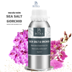Tinh Dầu Phong Lan Muối Biển Dung Tích Lớn BOBA Sea Salt & Orchid Dùng Cho Máy Phun Tinh Dầu - BOBA Naturals