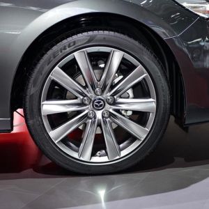 [Hàng Xịn] Ốp chụp mâm logo Mazda- Logo ốp vành lazang xịn theo xe mazda (đường kính 57cm màu đen) chất liệu nhựa ABS cao cấp