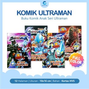 Buku Komik Anak Seri Ultraman Aneka Judul