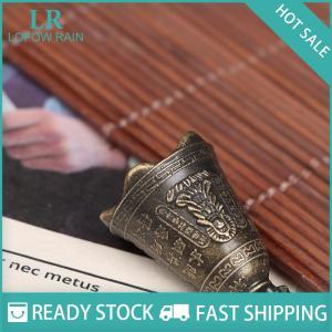 LF Wholesale✨Flash Sale ✨ Chuông cổ Tượng điêu khắc mini Trung Quốc Chuông phật quan âm cầu nguyện chuông phong thủy