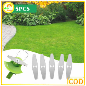 5pc Kepala Pisau Gergaji Pengganti Bahan Metal Untuk Mesin Pemotong Rumput