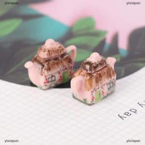 [COD] yixiayun Lovely Porcelain Cup Water Kettle Tableware 1/12 Miniature Dollhouse Kitchen Toy