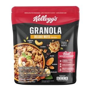 Kelloggs Deluxe Nuts Granola Cereal 350g