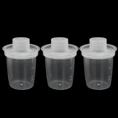 5Pcs Easy Travel and Outdoor Baby Milk Powder Box Food Storage Container Moisture-proof and Dust-proof Portable 80ML PP Material