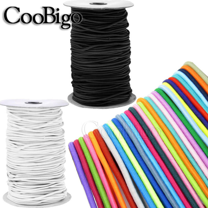 10 Meters 1mm 2mm 3mm Elastic Rubber Band Bungee Cord Shock Rope ...