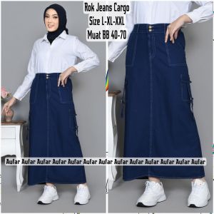 ROK JEANS WANITA DEWASA TERBARU KOREAN STYLE