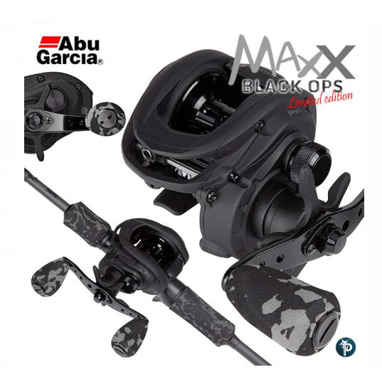 Abu Garcia MAX X Black Ops MAX4X-L Max4 X-L Baitcast Reel BC