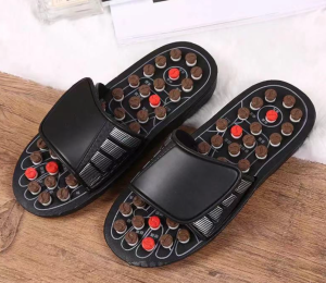รองเท้าแตะนวดจุดฝังเข็มของฝ่าเท้า Foot Massage Slipper จุดฝ่าเท้าเพื่อสุขภาพ เท้านวดฝังเข็มรองเท้าแตะ
