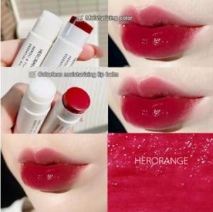WOOLOVE Japanese plant lip balm moisturizing primer anti-drying exfoliating desalinating lip lines temperature-changing lipstick
