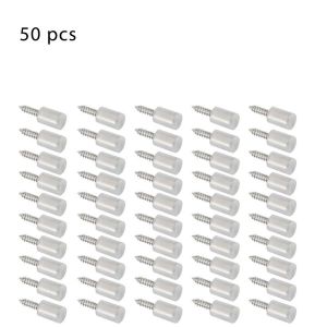 50pcs Shelf Bracket Bracket Rak Bracket Ambalan Dengan Lengan Karet