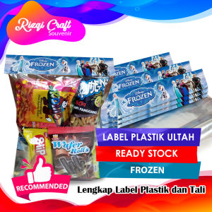 50pcs - Tas Label Ultah Jajan Snack Plastik Ulang Tahun