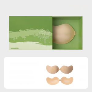 Breast Stickers Gather Small Breasts to Make Them Look Bigger Silicone Nipple Stickers for Womens Wedding Dresses Thickened Anti-Bump Invisible Underwear Bra 隐形胸贴薄款芒果杯